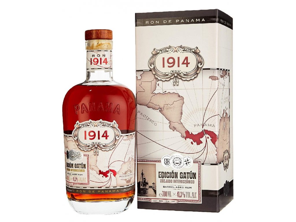 Ron 1914 Edición Gatún 41,3% 0,7l - promo